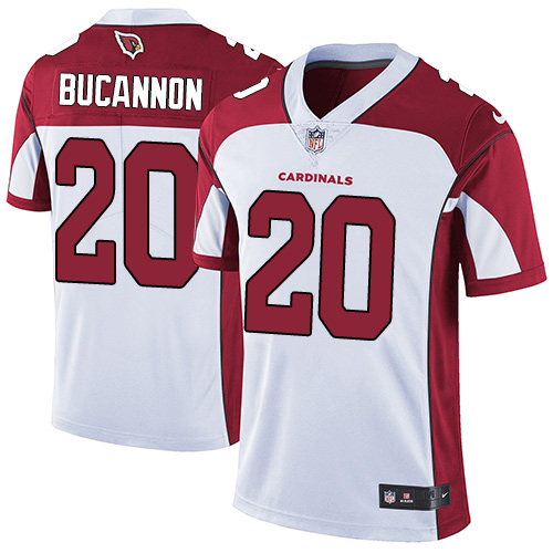 Nike Cardinals #20 Deone Bucannon White Men's Stitched NFL Vapor Untouchable Limited Jersey - Click Image to Close